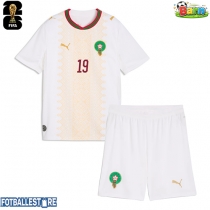 Marokko Youssef En-Nesyri #19 Bortedraktsett Barn VM 2026 Kortermet (+ Korte bukser)